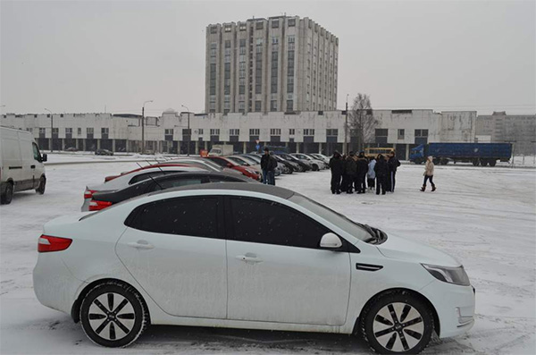 Отчет о мастер-классе по управлению автомобилем Kia Rio на льду